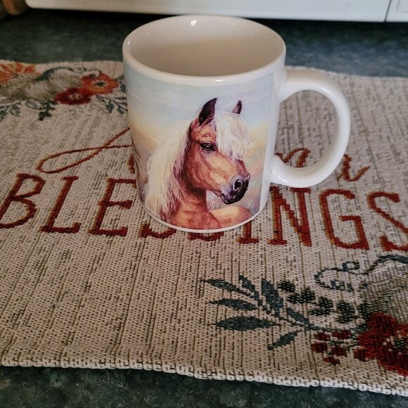 Friends Of The Forest Horse Coffee Mug 11 oz - Picture 1 of 5